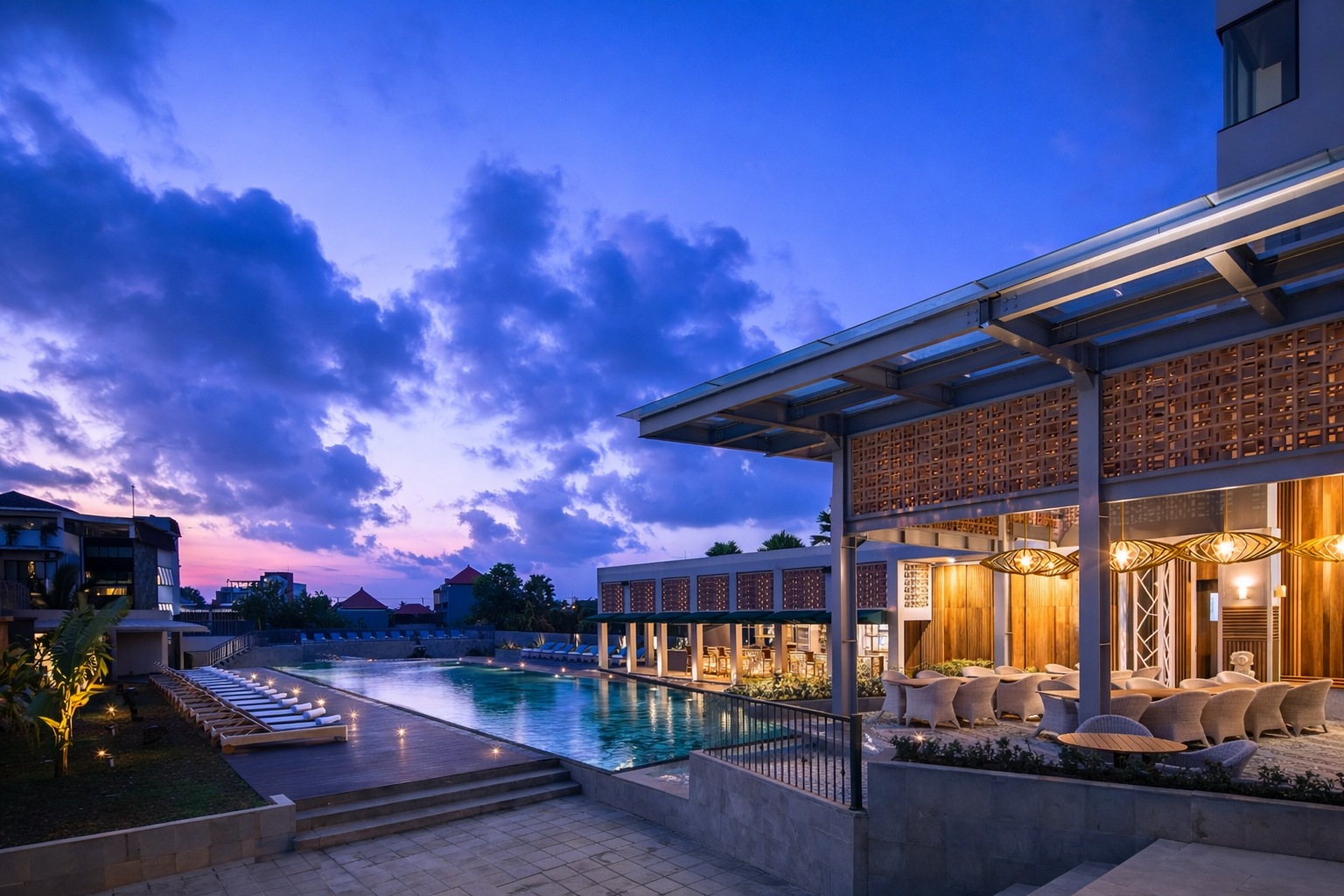 Resort modern di area Canggu